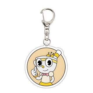 NEW Cross-border Game Dandy's World Scraps World Mini Cute Dandy Vee Shelly Pebble acrylic keychain Pebble Keyrings