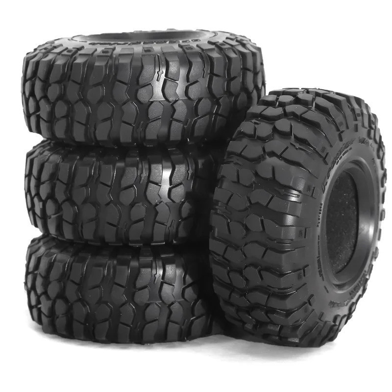 4 106mm 1.9 "Lốp Cao Su Lốp Bánh Lốp Cho 1 / 10 RC Xe Bánh Xích Xe Trục SCX10 II III 90046 Trxs TRX4 RC4WD D90 Redcat MST