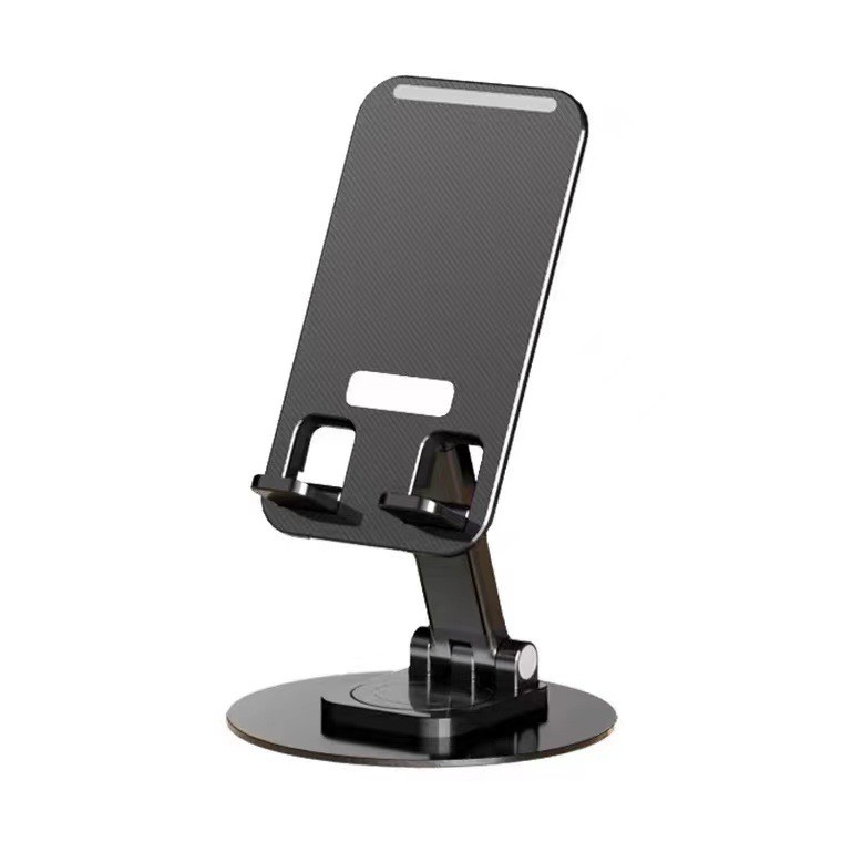 Giá đỡ điện thoại di động Xoay 360 Giá đỡ máy tính để bàn có thể thu vào Giá đỡ lưu trữ có thể gập lại Kim loại có thể in FRC5