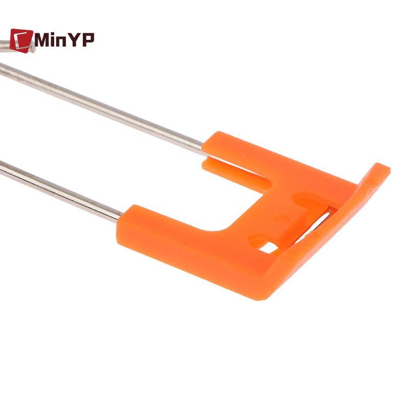CMinYP 10 Chiếc Lò Xo Thép Kẹp Kim Loại Cho Đèn Led Downlight Bảng Đèn Trần Lò Xo Vòng Tròn Với Tay Cao Su Chiếu Sáng Vinh Quang