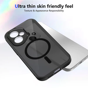 Ốp lưng Honor 400 5G Vỏ thu hút từ tính màu đen mờ cho vỏ điện thoại Honor 400 5G