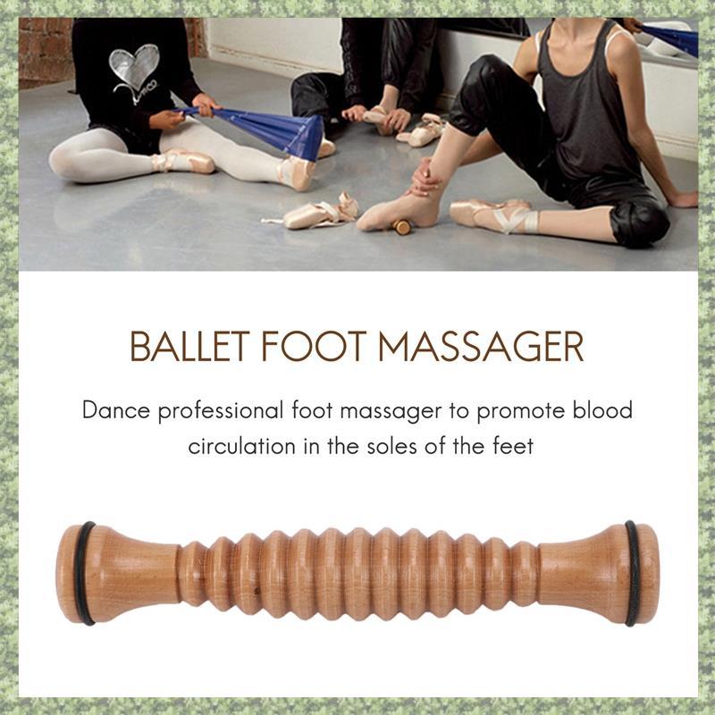 Máy Massager Chân Bằng Gỗ với Con Lăn Instep Shaper - Thư Giãn và Giảm Áp Lực