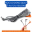Dây quạt áo điều hòa vải dù lõi gia cường loại dài chống đứt .Kết nối 2 quạt vào pin áo điều hòa