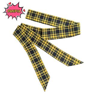 Thắt Lưng Kẻ Sọc Skinny Phối Quần Jean & Khăn Lưới - Phụ Kiện Thời Trang Cá Tính