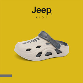 JEEP Giày Đi Biển Trẻ Em Bé Trai Bé Gái Dép Mùa Hè Trong Nhà Chống Trơn Trượt Ngoài Trời Đeo Lộn Thượng Nguồn