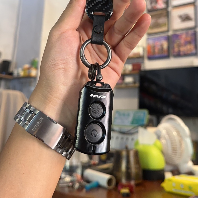 Dành Cho Xe Yamaha NVX 155 AEROX 155 Vỏ Chìa Khóa Xe Máy Vỏ Bảo Vệ Điều Khiển Từ Xa