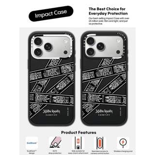 CASECASE X Jujutsu Kaisen Curse Seal Case White Camera Ring Edition Matte Đen Cứng Hút Từ Tính Tác Động Dành Cho Apple IPhone 13 14 15 16 17 Pro Max Air Plus Có Hộp