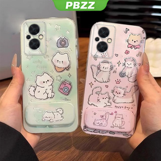 Ốp Lưng Cho OPPO RENO 7Z 5g RENO 7 Z 5g RENO 8Z 5g Vỏ Điện Thoại Vỏ Mềm Bảo Vệ Silicon Chống Sốc Trong Suốt Thiết Kế Mới Thẩm Mỹ CARTO CAT Có Giá Đỡ TYYMZJ01