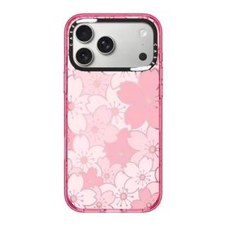 CASECASE X Pink Sakura Bloom Ốp Điện Thoại Đen / Sky Blue / Pink Fizz Candy Collection Màu Sắc Trong Suốt Cứng Hút Từ Tính Tác Động Cho IPhone 13 14 15 16 17Pro Max Plus Có Hộp