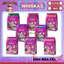 Hạt Whiskas 8 vị lựa chọn. Thức ăn "Hạt có nhân" cho Mèo Con và Mèo Trưởng Thành