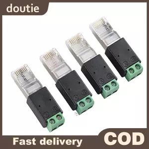Bộ chuyển đổi doutie RJ45 sang RS485 Bộ chuyển đổi đầu cuối RJ45 sang RS485 Bộ chuyển đổi đầu pha lê sang đầu cuối VN