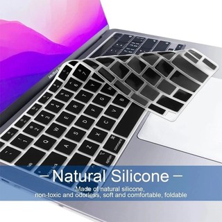 Vỏ Bàn Phím Silicon Cho Macbook Air M4 M3 A3113 A3240 Pro 14 M5 Phim Bụi Siêu Mỏng 2020 Pro Air M1 A2337 A2338 A2179