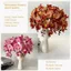 DAYBREAK Nhân Tạo Phalaenopsis Hoa, Bướm Phong Lan Mô Phỏng Lâu Dài, Cảm Ứng Thật PVC Nhánh Đơn Hoa Trang Trí Tiệc Cưới Trang Trí Nhà Cửa