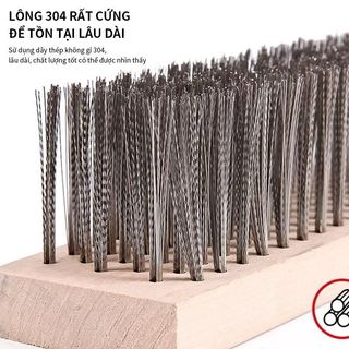 [ Chổi Chà Rêu 30cm  ] Chổi sắt cọ rửa đa năng, loại 30cm, cọ rong rêu, vệ sinh nhà cửa sân vườn, đa năng . PA SHOP 2010