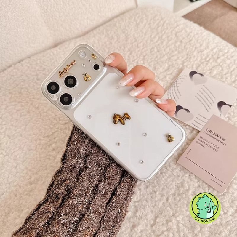 Ốp Điện Thoại Pony handmade Cho Vivo V70 Elite S50 S30 Pro Mini V21 V21E V21S V20 SE V19 Neo V17 V15 V11 Pro V11i V9 V7 V5S S1 Pro 5G 4G Vỏ Mềm Trong Suốt Sáng Bóng Ngựa Dễ Thương
