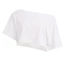 GODD Nữ Dolman Tay Ngắn Crop Vai Bất Đối Xứng Rời Phù Hợp Với Áo Thun