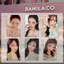 HT2 6 Cái / bộ BABYMONSTER LOMO Card BANILA CO × Bộ Sưu Tập Bưu Thiếp Sao Ngoại Vi TH2