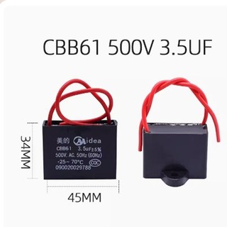 CBB61 🍎 ❈ ❈ ❈ 🍎 ❈ 3.5UF 500V ✲ ❈ ❈ ❈ ❈ ❈ ❈ ❈ ❈ ❈ ❈ ❈ ❈ ❈ ❈ ❈ ❈ 3.24CBB61 Tụ điện quạt điện 3.5UF 500V cho quạt bàn, Quạt dao động, Tụ điện khởi động quạt sàn, Tụ điện có