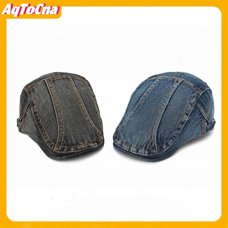 Mũ Denim Unisex, Chất Liệu jean chắc chắn, Phù Hợp Mọi Mùa
