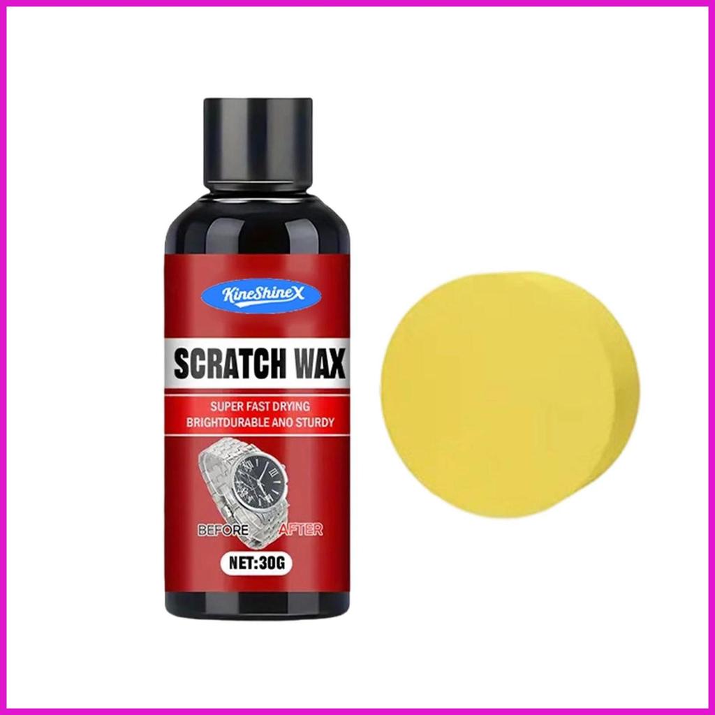 Bộ đánh bóng đồng hồ 30ml kèm bọt biển, giải pháp sửa chữa cho thép không gỉ và kim loại