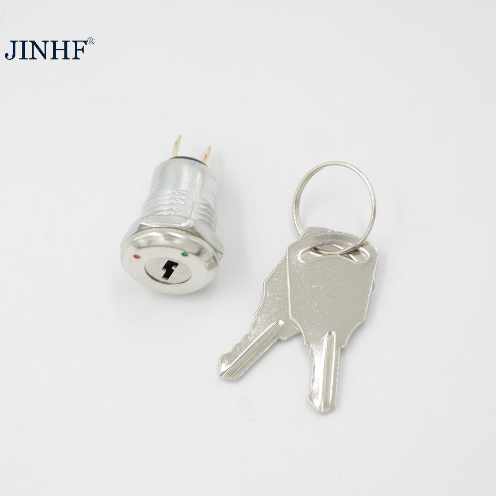 JINHF Công tắc chìa khóa mới BẬT / TẮT Lo KS-02 KS02 Điện tử có chìa khóa HOT