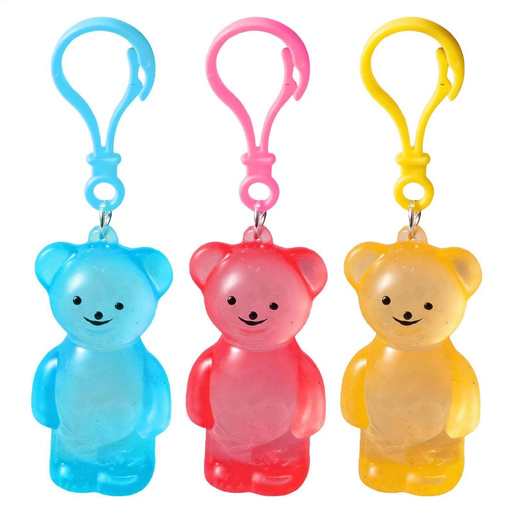 Gấu Dễ Thương Nee Doh Maltose Squishy Móc Khóa Bột Nhiều Màu Sắc Cảm Giác Thần Tài Đồ Chơi Túi Giảm Căng Thẳng Mặt Dây Chuyền saixit2vn