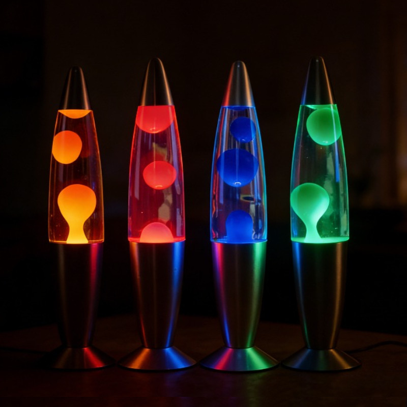 đèn lava lamp đối lưu giọt dầu trang trí cao cấp, chất liệu kim loại ,đèn trang trí phòng ngủ, đèn trang trí góc học tập
