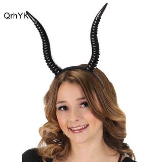 Đạo cụ sừng hươu thực tế cho nữ - Hoá trang Halloween phong cách Gazelle