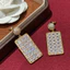 Zircon Phong Cách Mới Nhẹ Sang Trọng Tua Rua Bông Tai Dài Thanh Lịch