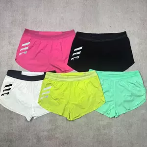 Outdoor Fitness Track and Field Sports Training Adhesive Shorts Men's and Women's Marathon Breathable Running Lining Sports Pants 5pVt