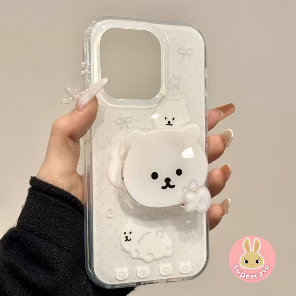 Ốp Điện Thoại Gấu Ngộ nghĩnh Dễ Thương Cho Redmi 15 15C 14C 14R 13 13C 13R 13X 12C 12R 11 11A 10A 10C 9 Prime Plus 9A 9C 9i 9T 5G 4G Vỏ Đơn Giản Hoạt Hình Chống Rơi Ốp Lưng