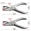 TRTR Máy đục lỗ đơn Kim loại 3mm / 6mm Đường kính lỗ chân lông Kìm đục lỗ Giấy cầm tay Scrapbooking Đấm VN