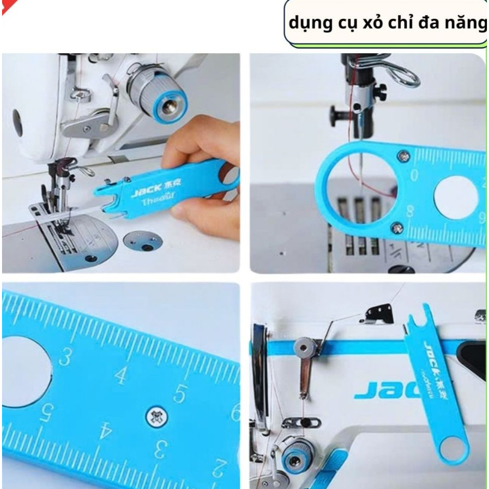 Cây Xỏ Chỉ hãng JACK Có Nam Châm Có Thể Gắn  Trực Tiếp Ngay Trên Máy May - Giá 1 Cái
