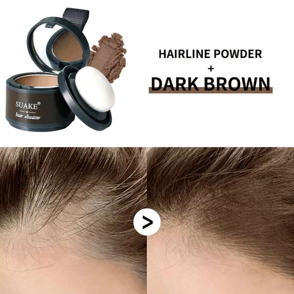 Hairline Shadow Powder Forehead Che Khuyết Điểm Bột Trắng Sửa Chữa Tóc Chống Thấm Nước Hói T4w4