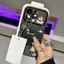 Ốp điện thoại hình chó phát hiện hoạt hình cho iPhone 17 16 15 14 13 12 11 Pro Max X XS XR 7 8 Plus SE2020