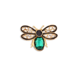 Hộp quà PE | Little Bee Crystal Trâm Cài Cao Cấp Phù Hợp Với Corsage Chống chói Khăn Lụa Khóa