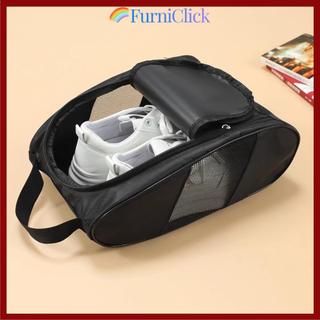 [Giao hàng từ Việt Nam] Túi đựng giày FURNICLICK, Túi đựng giày có khóa kéo, Túi đựng giày chơi gôn đa chức năng bằng vải nhẹ