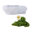 YOI Khuôn Silicone Cá Sấu cho Nhựa, Bê Tông, Đựng Trang Sức và Trang trí Cây Mọng Nước