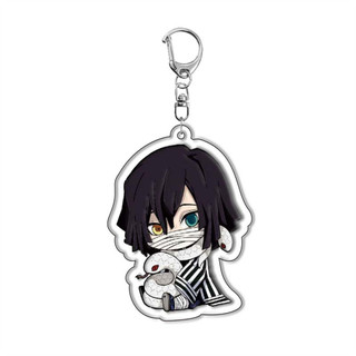 Anime GOODS Acrylic Keychain cute y2k Demon Slayer keychain for bag keys car key bag backpack