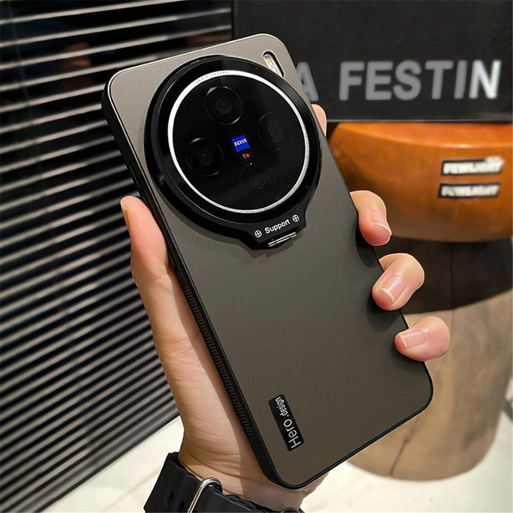 Camera che phủ toàn bộ vỏ điện thoại cho Vivo X300 X200 X100 X90 Pro / Ultra X200S X100S X90S Vỏ bảo vệ khung kim loại ẩn Vỏ bảo vệ cao cấp nhẹ mờ chống rơi