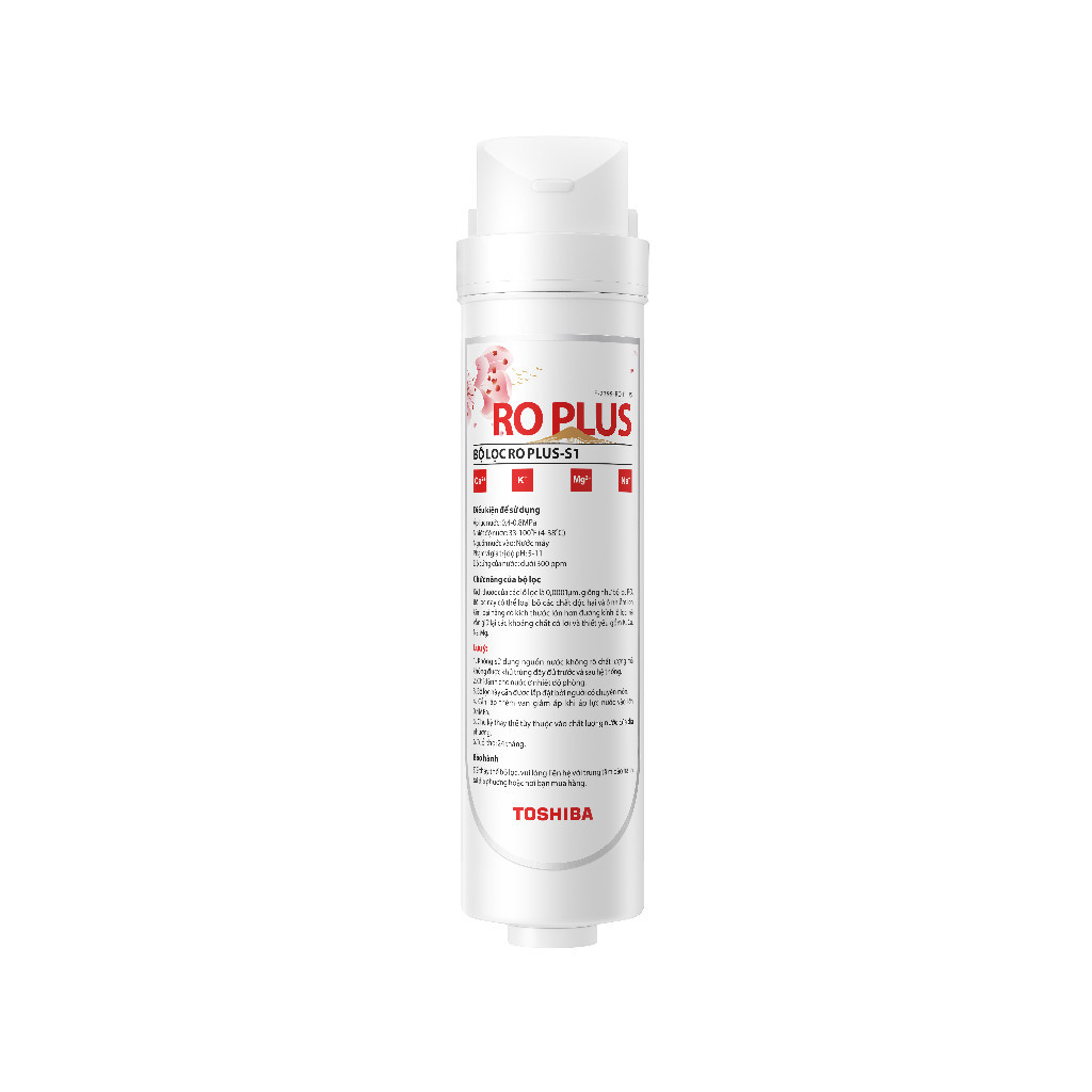 Lõi lọc nước Toshiba F-2399-RO PLUS-TWP-W2398SVN(M)-TWP-W2399SVN(M) - Hàng chính hãng