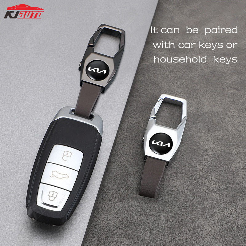 Kia KN Da Kim Loại Xe Móc Khóa Cao Cấp Khóa Phong Cách Móc Khóa Xe Máy Móc Khóa Cho Seltos Sportage Sonet Carens Carvinal Forte Cerato