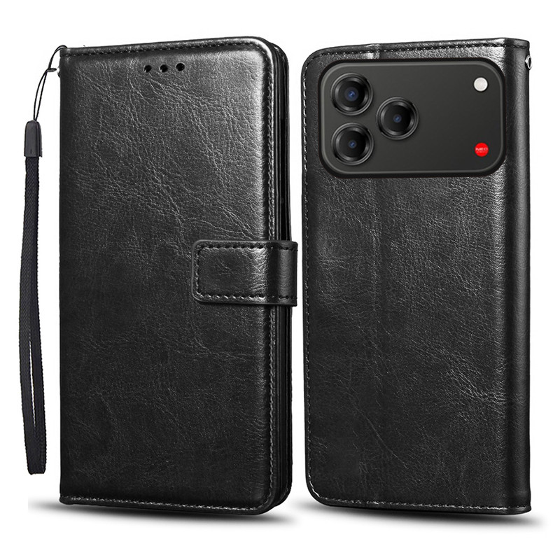 Dành Cho ZTE Nubia V80 Thiết Kế Ốp Lưng Lật Sang Trọng Ví Da PU Vỏ Điện Thoại Có Giá Đỡ Thẻ