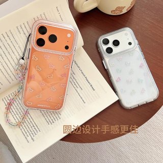 Ốp lưng cứng trong suốt Tương thích với iPhone 13 14 14Pro 14ProMax 15 15Pro 15ProMax 16 16Pro 16ProMax 17 17Pro 17ProMax Ốp họa tiết ngựa dòng đầy màu sắc