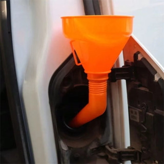 Phễu tiếp nhiên liệu RISEDUT, Nhựa có phễu dầu lọc, Phễu nạp đầy đủ chống rò rỉ miệng dài đa năng Tiếp nhiên liệu xe máy