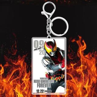 Kamen Rider Anime Two-Dimensional Peripheral Creative Personality Poster Pendant Handsome Keychain School Bag