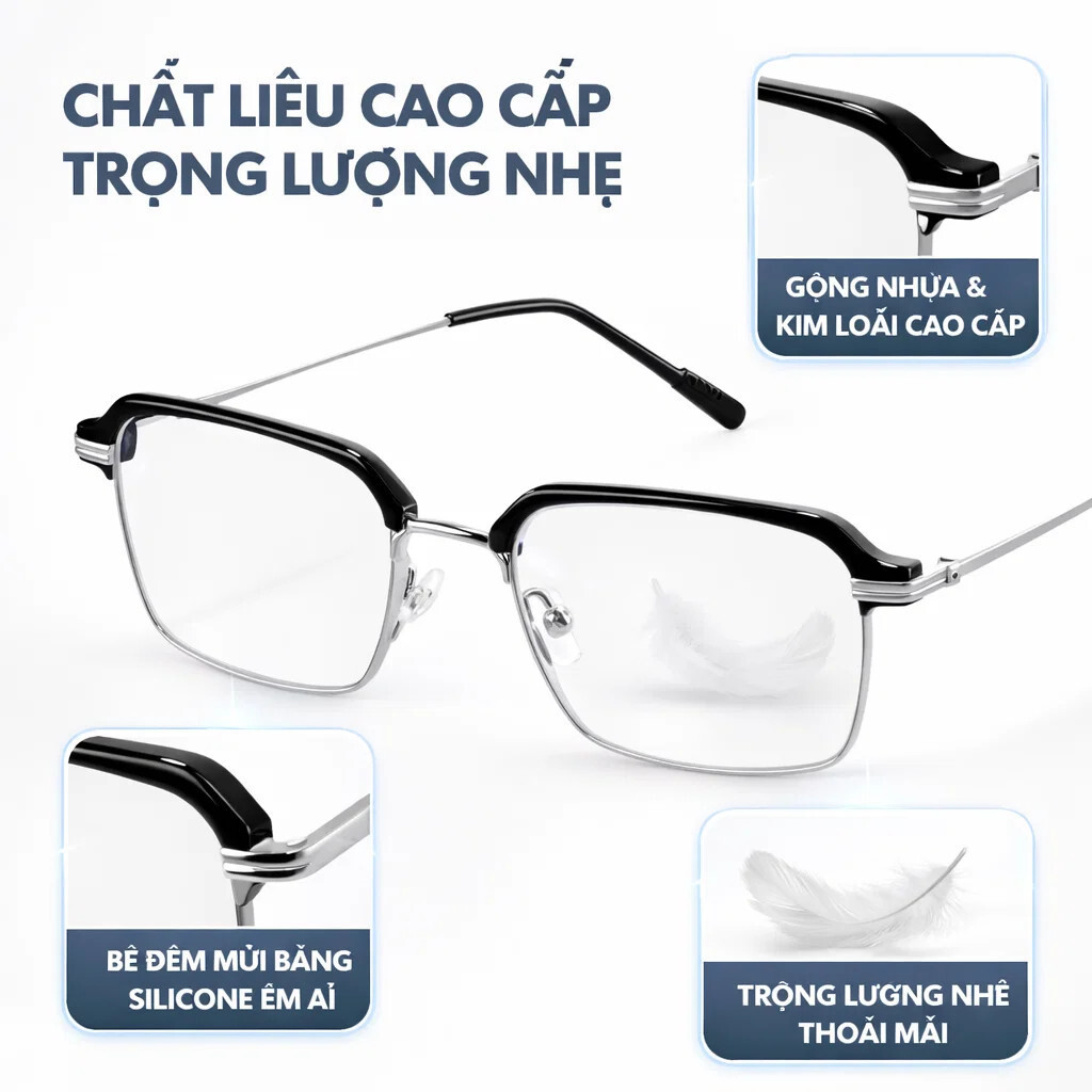 Kính đọc sách tự động lấy nét / Kính đọc sách chống ánh sáng xanh / Kính thông minh / Kính đọc sách cho người cao tuổi/kính đọc sách thông minh/kính chống ánh sáng xanh