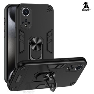 Dành Cho Huawei Nova 9 Ốp điện thoại Thiết Kế Chiến Binh Lưng Cứng Có Giá Đỡ Nhẫn Chống Sốc Mềm TPU Nâng Cạnh Mỏng Bao