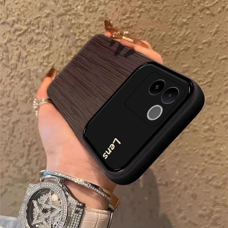 Hạt Gỗ CHO HONOR winrt Vỏ Điện Thoại Niche Nam Nữ Phong Cách Thanh Niên Xu Hướng Sang Trọng Ống Kính Full