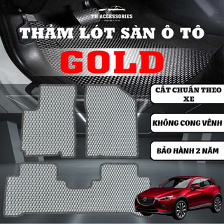 Thảm lót sàn ô tô Mazda CX3 TH Accessories cắt chuẩn form xe dễ dàng vệ sinh không ẩm mốc (full bộ có cốp)